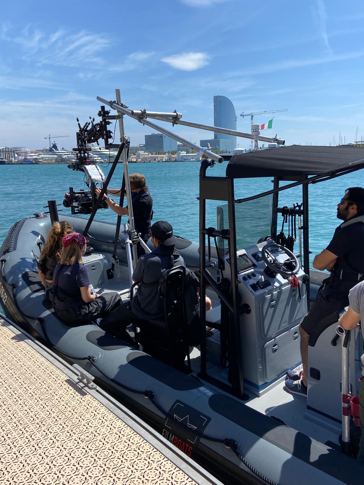 aquatic filming film boats